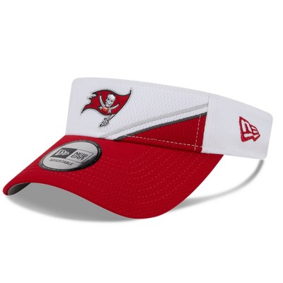 Козырек от солнца Tampa Bay Buccaneers New Era 2023 Sideline - White/Red