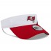 Козырек от солнца Tampa Bay Buccaneers New Era 2023 Sideline - White/Red