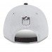 Бейсболка Las Vegas Raiders New Era 2023 Sideline 9FORTY - Gray/Black