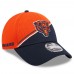 Бейсболка Chicago Bears New Era 2023 Sideline 9FORTY - Orange/Navy
