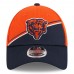 Бейсболка Chicago Bears New Era 2023 Sideline 9FORTY - Orange/Navy