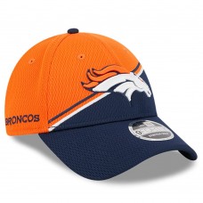 Бейсболка Denver Broncos New Era 2023 Sideline 9FORTY - Orange/Navy