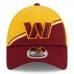 Бейсболка Washington Commanders New Era 2023 Sideline 9FORTY - Gold/Burgundy