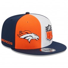 Бейсболка Denver Broncos New Era 2023 Sideline 9FIFTY - Orange/Navy
