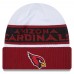 Шапка Arizona Cardinals New Era 2023 Sideline Tech Cuffed Knit - White/Cardinal