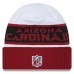 Шапка Arizona Cardinals New Era 2023 Sideline Tech Cuffed Knit - White/Cardinal