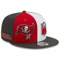 Бейсболка Tampa Bay Buccaneers New Era 2023 Sideline 9FIFTY - Red/Pewter