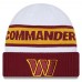 Вязанная шапка Washington Commanders New Era 2023 Sideline Tech - White/Burgundy