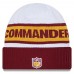 Вязанная шапка Washington Commanders New Era 2023 Sideline Tech - White/Burgundy