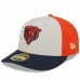 Бейсболка Chicago Bears New Era 2023 Sideline Historic Low Profile 59FIFTY - Cream/Navy