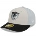 Бейсболка Las Vegas Raiders New Era 2023 Sideline Historic Low Profile 59FIFTY - Cream/Black