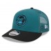 Бейсболка Philadelphia Eagles New Era 2023 Sideline Low Profile 9FIFTY - Midnight Green/Black