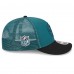 Бейсболка Philadelphia Eagles New Era 2023 Sideline Low Profile 9FIFTY - Midnight Green/Black
