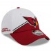 Бейсболка Arizona Cardinals New Era 2023 Sideline 9FORTY - White/Cardinal