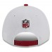 Бейсболка Arizona Cardinals New Era 2023 Sideline 9FORTY - White/Cardinal