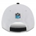 Бейсболка Carolina Panthers New Era 2023 Sideline 9FORTY - White/Black