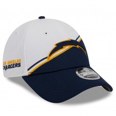 Бейсболка Los Angeles Chargers New Era 2023 Sideline 9FORTY - White/Navy