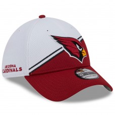 Бейсболка Arizona Cardinals New Era 2023 Sideline 39THIRTY - White/Cardinal