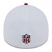 Бейсболка Arizona Cardinals New Era 2023 Sideline 39THIRTY - White/Cardinal