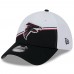 Бейсболка Atlanta Falcons New Era 2023 Sideline 39THIRTY Flex - White/Black