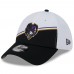Бейсболка Baltimore Ravens New Era 2023 Sideline 39THIRTY - White/Black