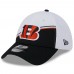 Бейсболка Cincinnati Bengals New Era 2023 Sideline 39THIRTY - White/Black