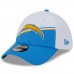 Бейсболка Los Angeles Chargers New Era 2023 Sideline 39THIRTY - White/Powder Blue