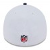 Бейсболка New England Patriots New Era 2023 Sideline 39THIRTY - White/Navy