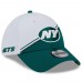 Бейсболка New York Jets New Era 2023 Sideline 39THIRTY - White/Green