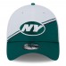 Бейсболка New York Jets New Era 2023 Sideline 39THIRTY - White/Green