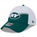 Бейсболка New York Jets New Era 2023 Sideline 39THIRTY - White/Green