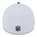 Бейсболка Philadelphia Eagles New Era 2023 Sideline 39THIRTY - White/Midnight Green