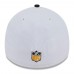 Бейсболка Pittsburgh Steelers New Era 2023 Sideline 39THIRTY - White/Black