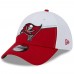 Бейсболка Tampa Bay Buccaneers New Era 2023 Sideline 39THIRTY - White/Red
