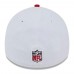 Бейсболка Tampa Bay Buccaneers New Era 2023 Sideline 39THIRTY - White/Red