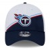 Бейсболка Tennessee Titans New Era 2023 Sideline 39THIRTY - White/Navy