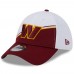 Бейсболка Washington Commanders New Era 2023 Sideline 39THIRTY - White/Burgundy