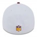 Бейсболка Washington Commanders New Era 2023 Sideline 39THIRTY - White/Burgundy