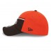 Бейсболка Cleveland Browns New Era 2023 Sideline 39THIRTY - Orange/Brown