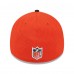 Бейсболка Cleveland Browns New Era 2023 Sideline 39THIRTY - Orange/Brown