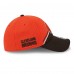 Бейсболка Cleveland Browns New Era 2023 Sideline 39THIRTY - Orange/Brown