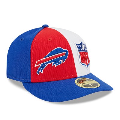 Бейсболка Buffalo Bills New Era 2023 Sideline Low Profile 59FIFTY - Red/Royal