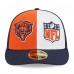 Бейсболка Chicago Bears New Era 2023 Sideline Low Profile 59FIFTY - Orange/Navy