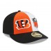Бейсболка Cincinnati Bengals New Era 2023 Sideline Low Profile 59FIFTY - Orange/Black