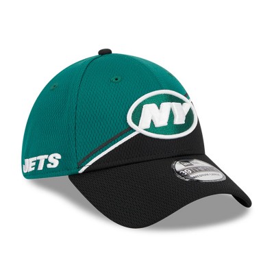Бейсболка New York Jets New Era 2023 Sideline 39THIRTY - Green/Black