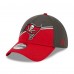 Бейсболка Tampa Bay Buccaneers New Era 2023 Sideline 39THIRTY - Pewter/Red