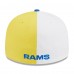 Бейсболка Los Angeles Rams New Era 2023 Sideline Low Profile 59FIFTY - Yellow/Royal