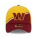 Бейсболка Washington Commanders New Era 2023 Sideline 39THIRTY - Gold/Burgundy