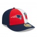 Бейсболка New England Patriots New Era 2023 Sideline Low Profile 59FIFTY - Red/Navy