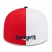 Бейсболка New England Patriots New Era 2023 Sideline Low Profile 59FIFTY - Red/Navy